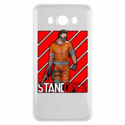 Чехол для Samsung J7 2016 Standoff 2 Red Logo - PrintSalon