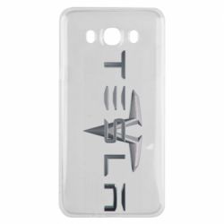 Чехол для Samsung J7 2016 Tesla Car logo