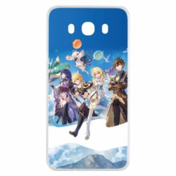 Чехол для Samsung J7 2016 Teyvat Genshin Impact - PrintSalon