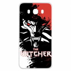 Чехол для Samsung J7 2016 The Witcher Spray Art - PrintSalon