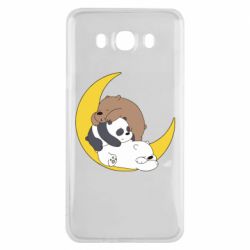Чехол для Samsung J7 2016 We bare bears sleep