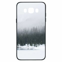 Чехол для Samsung J7 2016 Winter forest