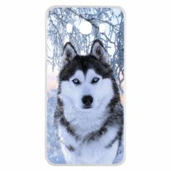 Чехол для Samsung J7 2016 Winter Husky