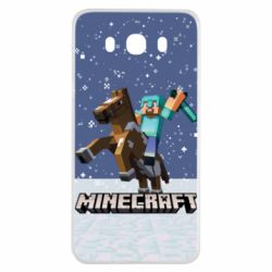 Чохол для Samsung J7 2016 Зимовий Майнкрафт - PrintSalon