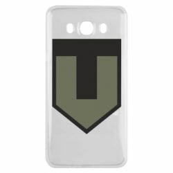 Чехол для Samsung J7 2016 ЗСУ лого - PrintSalon