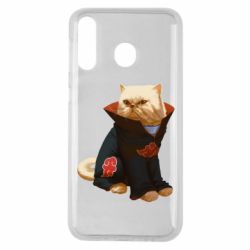 Чехол для Samsung M30 Akatsuki angry cat - PrintSalon