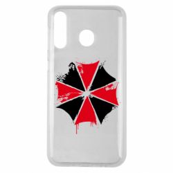 Чохол для Samsung M30 Амбрела арт бризки - PrintSalon