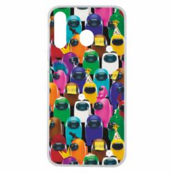 Чохол для Samsung M30 Among Us Astronauts 3D - PrintSalon