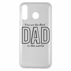 Чохол для Samsung M30 Best dad text - PrintSalon