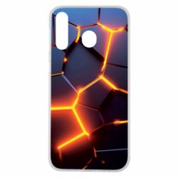 Чохол для Samsung M30 Cracked Blocks - PrintSalon