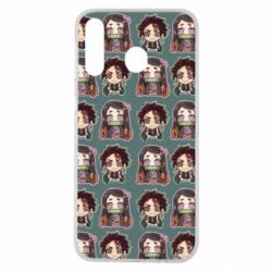 Чехол для Samsung M30 Cute Tanjiro with Nezuko - PrintSalon