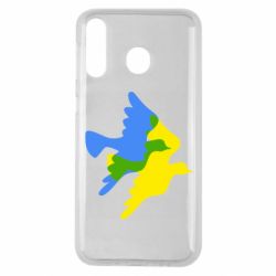 Чехол для Samsung M30 Dove flag of Ukraine - PrintSalon