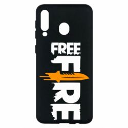 Чохол для Samsung M30 Free Fire vertical logo - PrintSalon