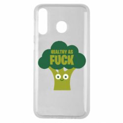 Чехол для Samsung M30 Healthy as fuck - PrintSalon