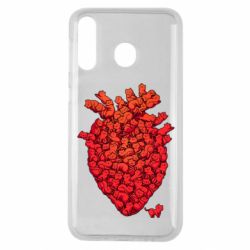 Чехол для Samsung M30 Heart of many cats - PrintSalon