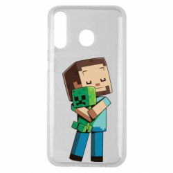 Чохол для Samsung M30 Heroes from Minecraft - PrintSalon