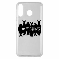 Чохол для Samsung M30 I Love Fishing - PrintSalon