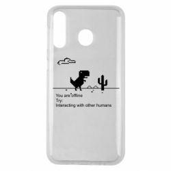 Чехол для Samsung M30 Internet Dinosaur - PrintSalon