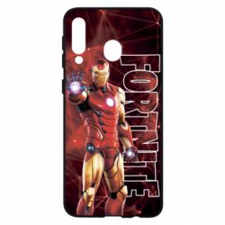 Чехол для Samsung M30 Iron Man Fortnite - PrintSalon