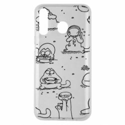 Чохол для Samsung M30 Кіт Саймона - PrintSalon