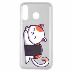 Чехол для Samsung M30 Котик-суши - PrintSalon