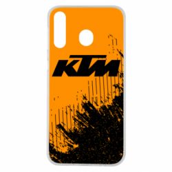 Чехол для Samsung M30 KTM and grunge background - PrintSalon