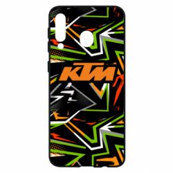 Чохол для Samsung M30 KTM orange logo - PrintSalon