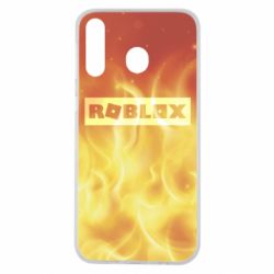 Чохол для Samsung M30 Logo and fire - PrintSalon