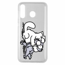 Чохол для Samsung M30 Любов котів - PrintSalon
