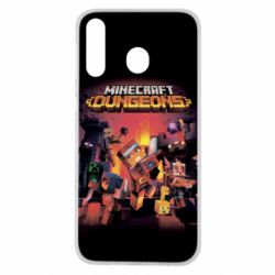 Чехол для Samsung M30 Minecraft Dungeons new - PrintSalon