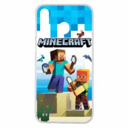 Чехол для Samsung M30 Minecraft summer - PrintSalon