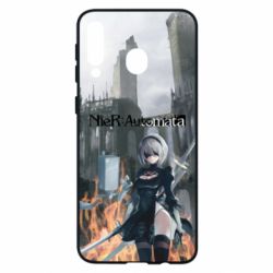 Чехол для Samsung M30 Nier Automata 2B - PrintSalon