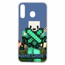 Чехол для Samsung M30 Novaskin Minecraft - PrintSalon