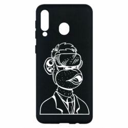 Чехол для Samsung M30 Обезьяна в виртуальных очках - PrintSalon