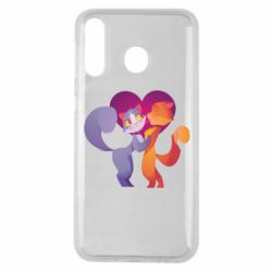 Чохол для Samsung M30 Парочка. Котики - PrintSalon