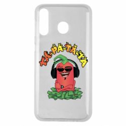 Чехол для Samsung M30 Перец Эдисон и доллары - PrintSalon