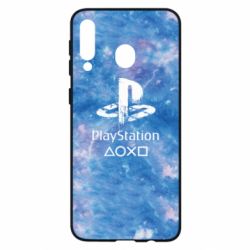 Чохол для Samsung M30 Playstation on tai dai background - PrintSalon