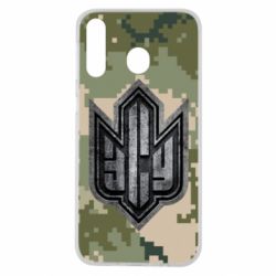 Чехол для Samsung M30 РУССКИЙ ВОЕННЫЙ КОРАБЛЬ ІДІ НА ХУЙ! ВСУ - PrintSalon