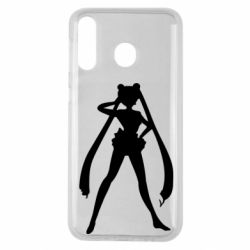 Чохол для Samsung M30 Sailor Moon silhouette - PrintSalon