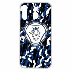 Чохол для Samsung M30 Scania logo and grunge - PrintSalon