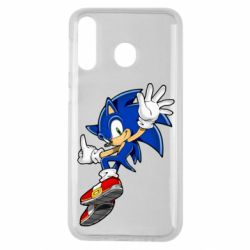 Чехол для Samsung M30 Sonic and the jump - PrintSalon