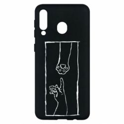 Чехол для Samsung M30 Сreation meow - PrintSalon