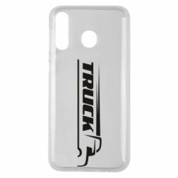 Чехол для Samsung M30 Truck simple art - PrintSalon