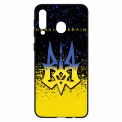 Чохол для Samsung M30 Ukraine, yellow blue - PrintSalon
