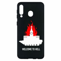 Чехол для Samsung M30 Welcome to Hell - PrintSalon
