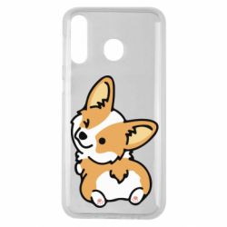 Чехол для Samsung M30 Winking Corgi