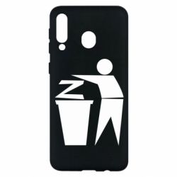 Чехол для Samsung M30 Z is a trash - PrintSalon