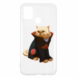 Чехол для Samsung M31 Akatsuki angry cat - PrintSalon