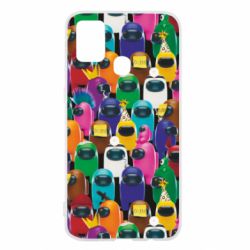 Чохол для Samsung M31 Among Us Astronauts 3D - PrintSalon
