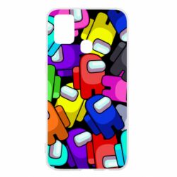 Чехол для Samsung M31 Among us multicolored - PrintSalon